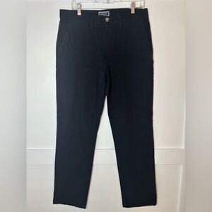 Club Room Men's Black Chinos size 32x32.